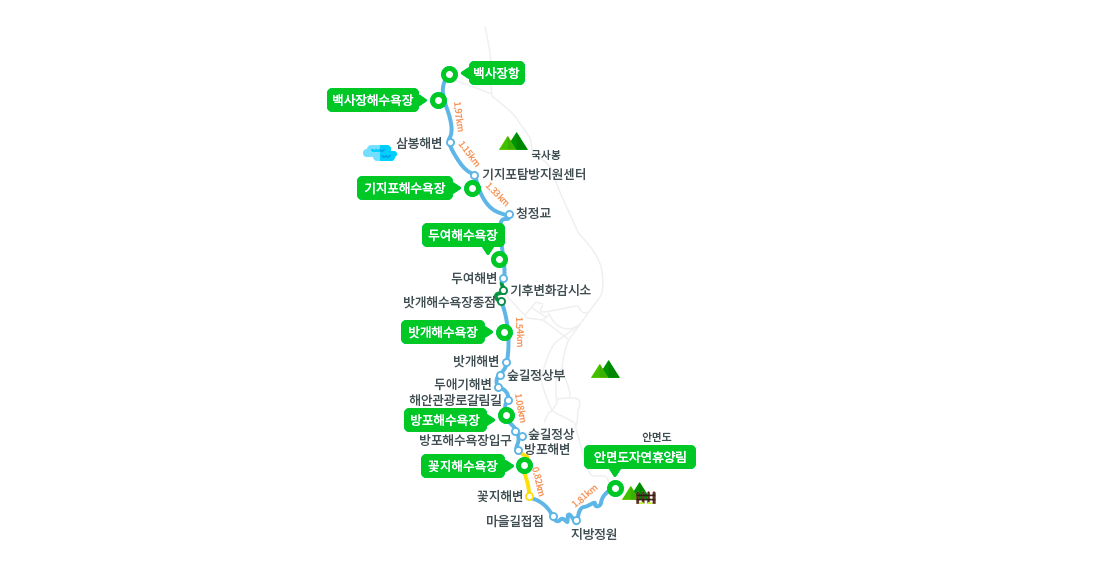 코스지도-일반지도