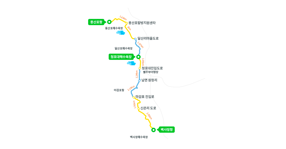 코스지도-일반지도