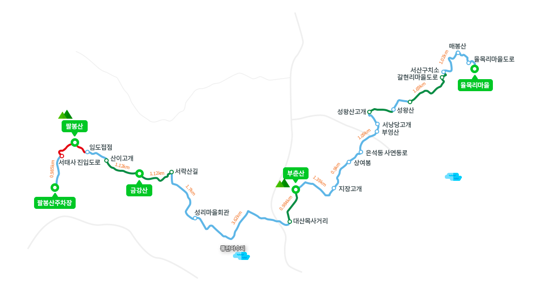 코스지도-일반지도