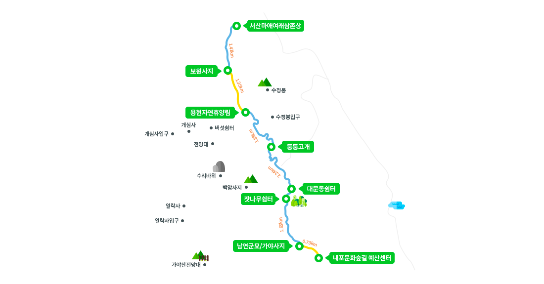 코스지도-일반지도