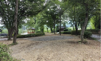 도심3리 마을숲 간이대피소